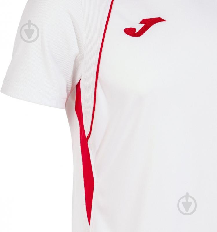 Футболка Joma 103081 р.2XL білий із червоним - фото 3 Футболка Joma 103081 р.2XL білий із червоним - фото 3