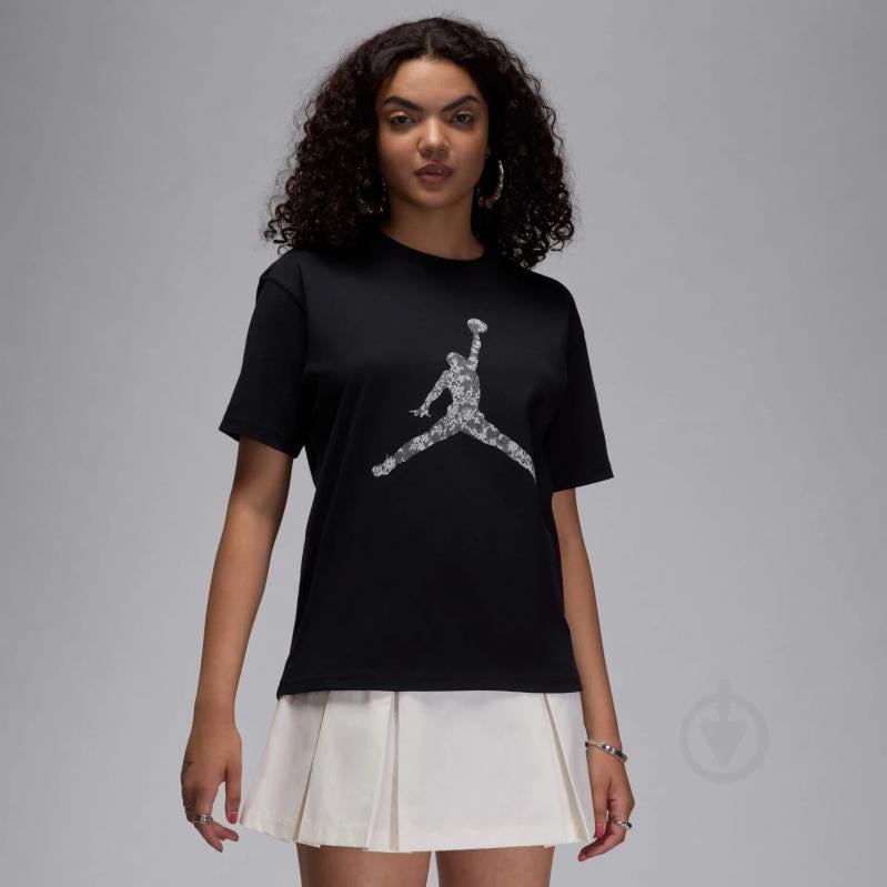 Футболка Jordan W J BRK SS GF GFX TEE LACE HV0198-010 р.XS чорний - фото 1 Футболка Jordan W J BRK SS GF GFX TEE LACE HV0198-010 р.XS чорний - фото 1
