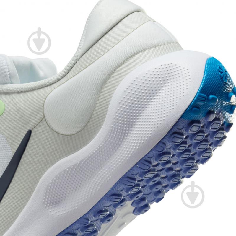 Кросівки дитячі демісезонні Nike REVOLUTION 7 FN4991-100 р.40 білі - фото 10