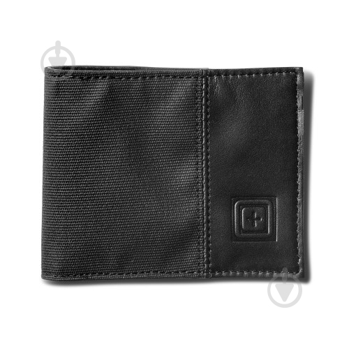 Гаманець 5.11 Tactical Phantom Leather Bifold Wallet [019] Black - фото 1