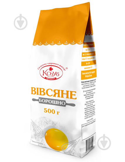 Борошно ТМ Козуб Продукт вівсяне 500г 4820094531510 - фото 1