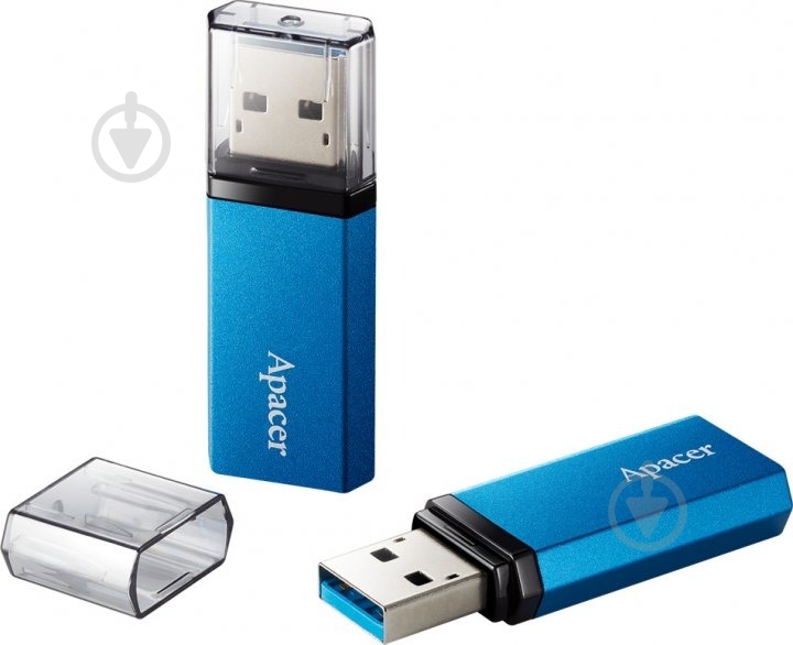 Флеш-память USB Apacer AH25C 64 ГБ USB 3.0 blue - фото 3