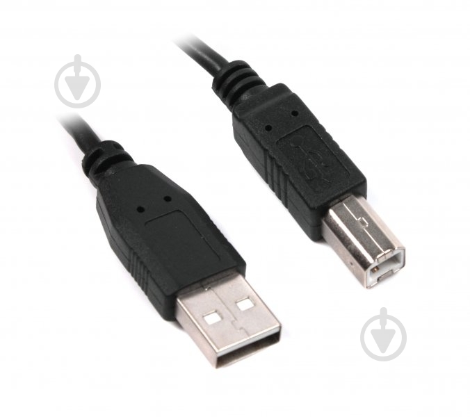 Кабель Maxxter 1,8 м (UB-AMBM-6) USB2.0 AM/BM для принтера - фото 1