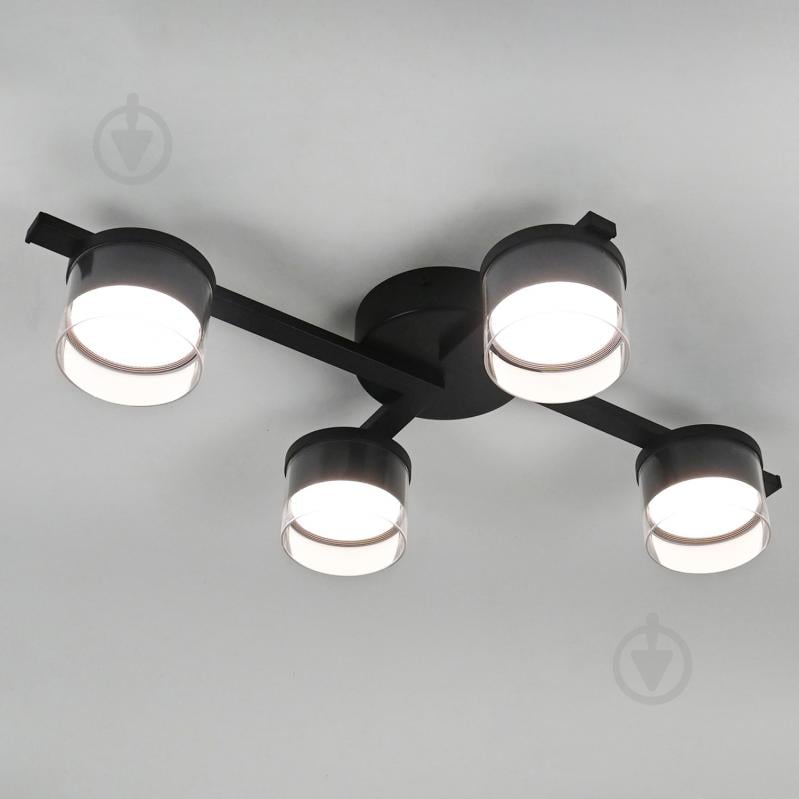 Люстра стельова Victoria Lighting 4xGX53 чорний Currant/PL4 black - фото 5