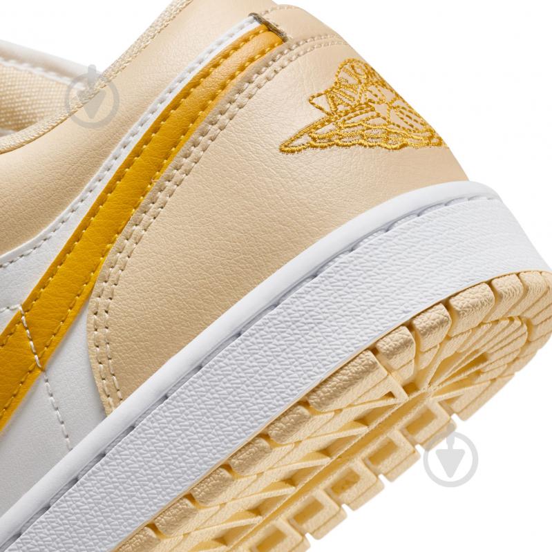 Кроссовки женские демисезонные Jordan AIR 1 LOW DC0774-170 р.37,5 бежевые - фото 9