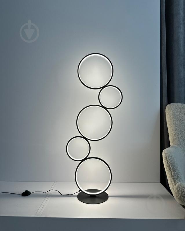 Торшер Goldlux Flamenco 30 Вт LED-модуль чорний 330178 - фото 4 Торшер Goldlux Flamenco 30 Вт LED-модуль чорний 330178 - фото 4