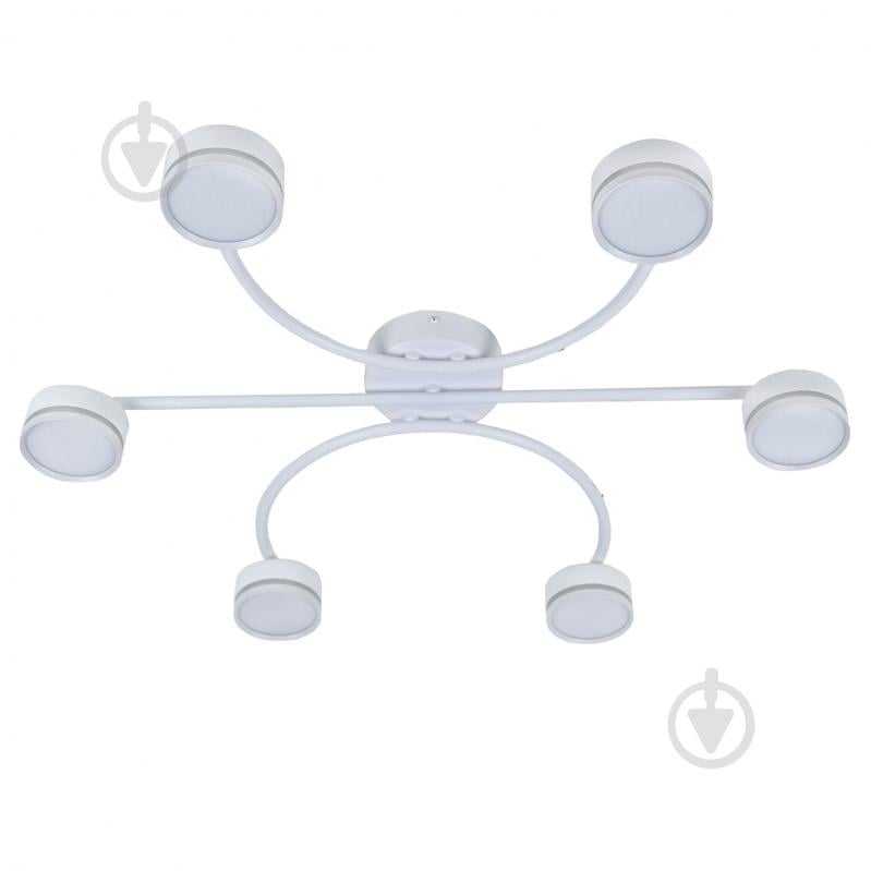 Люстра потолочная Victoria Lighting 6xGX53 белый Currant/PL6 white - фото 2