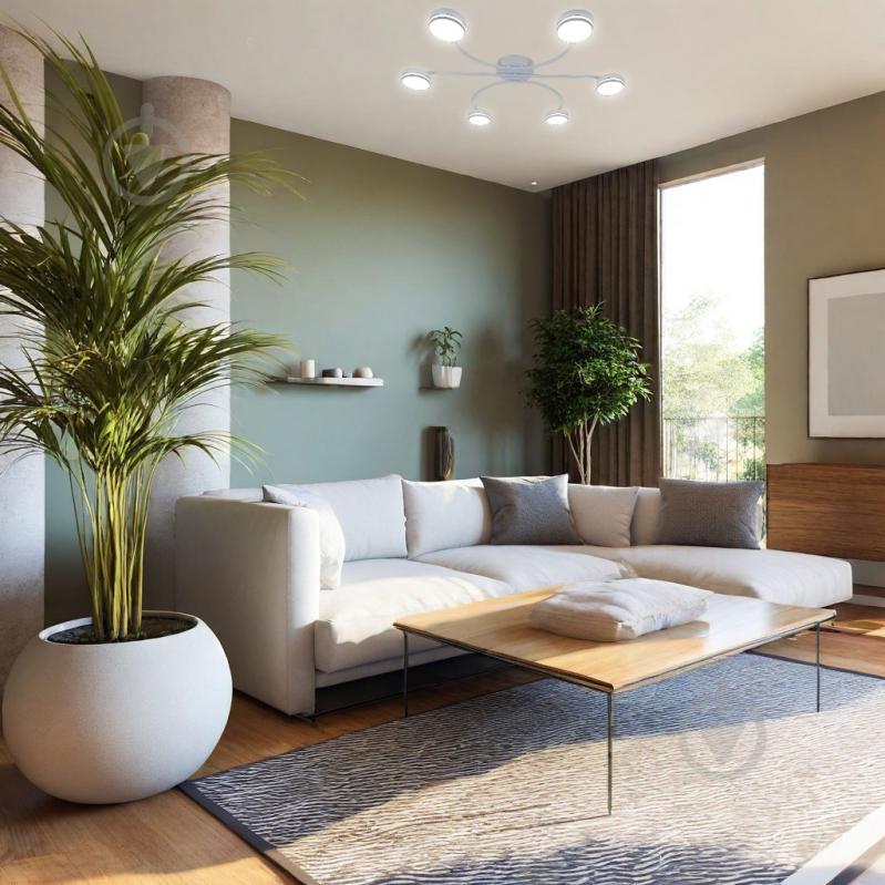 Люстра потолочная Victoria Lighting 6xGX53 белый Currant/PL6 white - фото 4