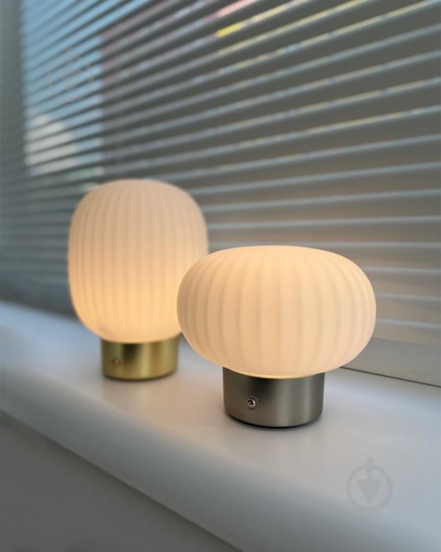 Настольная лампа Goldlux Latte 1x1,8 Вт LED-модуль серебряный 329844 - фото 8 Настольная лампа Goldlux Latte 1x1,8 Вт LED-модуль серебряный 329844 - фото 8