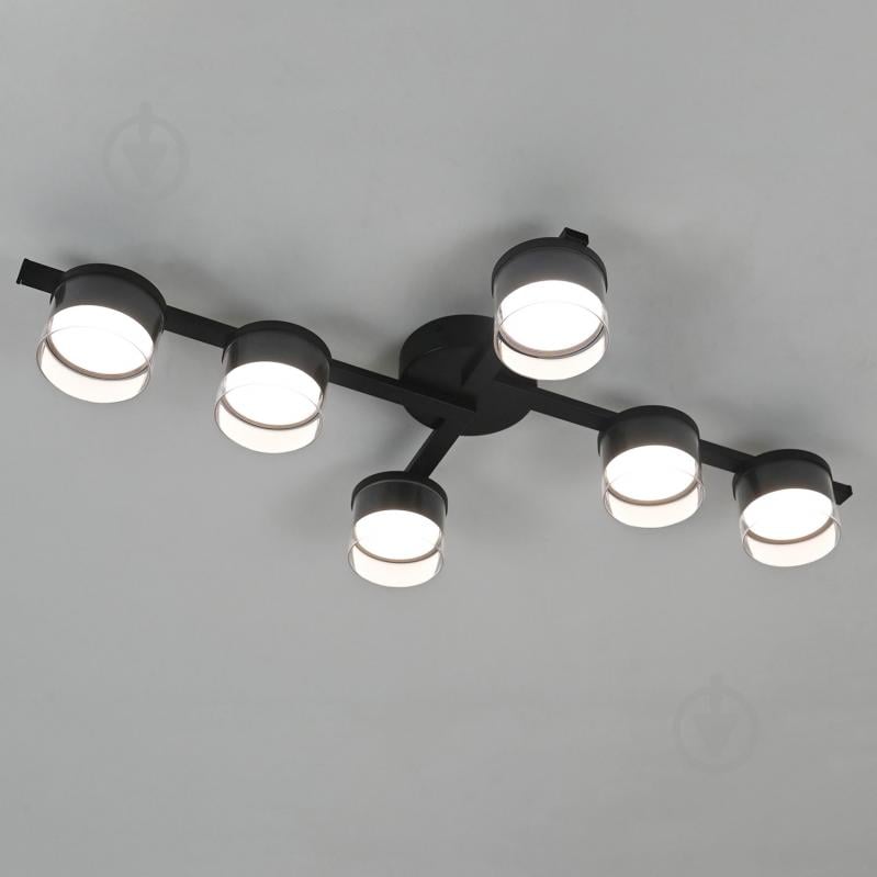 Люстра потолочная Victoria Lighting 6xGX53 черный Field/PL6 black - фото 3 Люстра потолочная Victoria Lighting 6xGX53 черный Field/PL6 black - фото 3