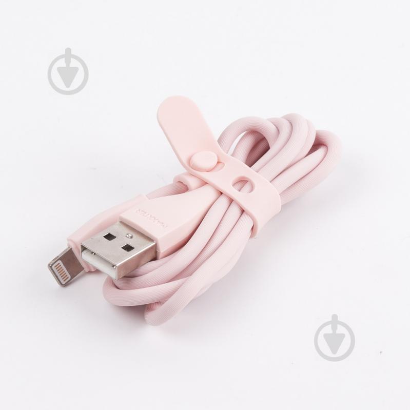 Кабель Maxxter 1 м розовый (UB-L-USB-01GP) USB 20 А-папа/Lightning - фото 2