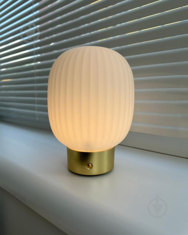 Настольная лампа Goldlux Latte 1x1,8 Вт LED-модуль золотой 329837 - фото 5 Настольная лампа Goldlux Latte 1x1,8 Вт LED-модуль золотой 329837 - фото 5