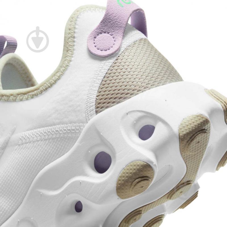 Кросівки жіночі демісезонні Nike W React ART3MIS DA1647-100 р.38,5 білі - фото 10