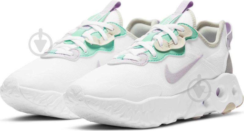 Кросівки жіночі демісезонні Nike W React ART3MIS DA1647-100 р.38,5 білі - фото 6