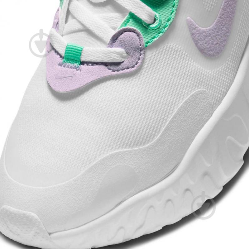 Кросівки жіночі демісезонні Nike W React ART3MIS DA1647-100 р.38,5 білі - фото 9