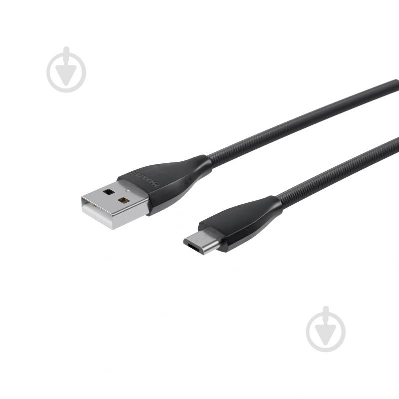 Кабель Maxxter USB – microUSB 1 м черный (UB-M-USB-01BK) - фото 2