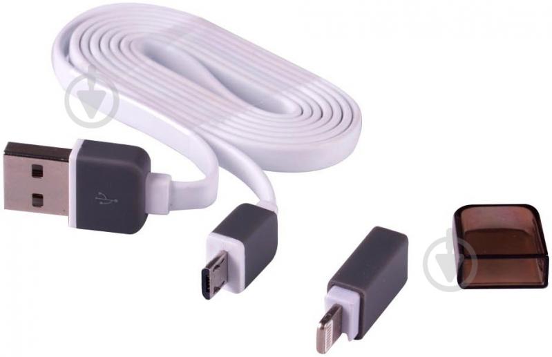 Кабель Easy Link USB – microUSB 0.95 м белый (EL-521, white) - фото 2