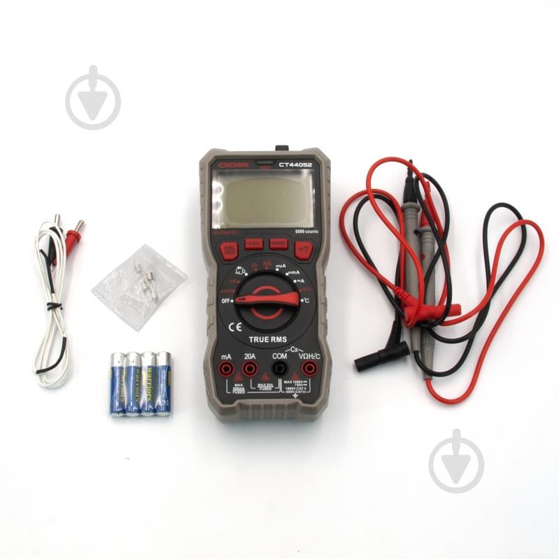 Мультиметр Crown CT44052 - фото 7