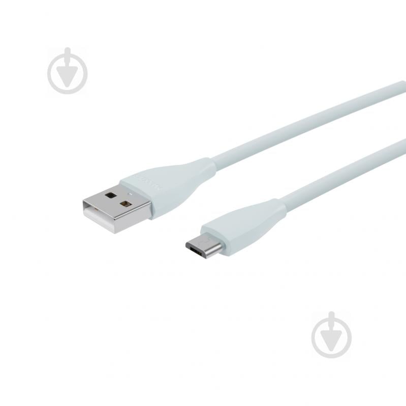 Кабель Maxxter USB – microUSB 1 м мятный (UB-M-USB-01MG) USB 2.0 A-папа/Micro B-папа мятный - фото 2