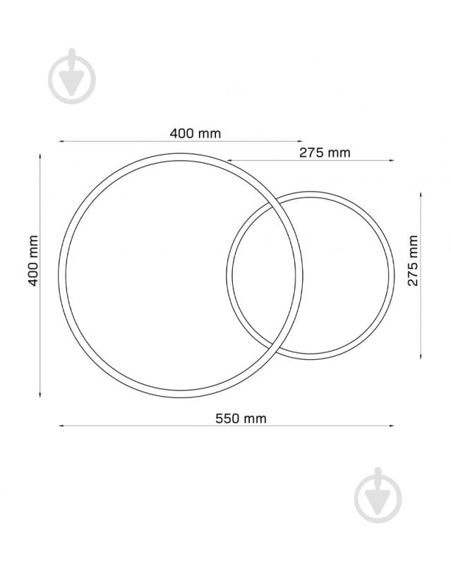 Люстра потолочная Goldlux Roman 33 Вт LED-модуль белый 328458 - фото 4 Люстра потолочная Goldlux Roman 33 Вт LED-модуль белый 328458 - фото 4