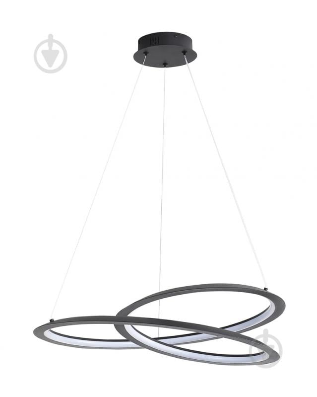 Люстра подвесная Goldlux Tango 44 Вт LED-модуль черный 331106 - фото 1