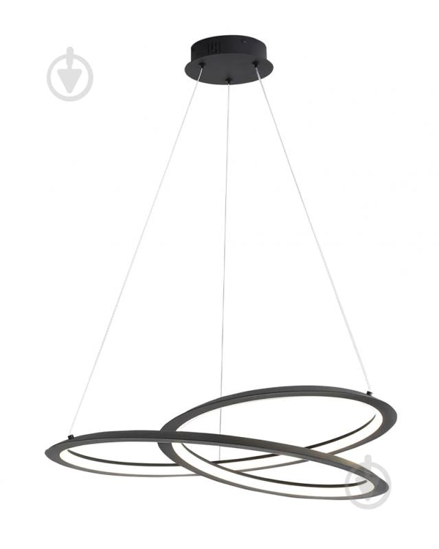 Люстра подвесная Goldlux Tango 44 Вт LED-модуль черный 331106 - фото 4