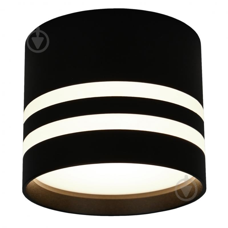 Світильник точковий Victoria Lighting 12 Вт GX53 чорний Rock/PL1 black - фото 1