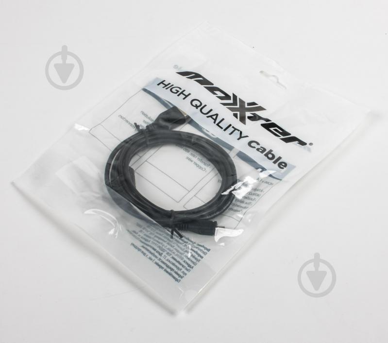 Кабель Maxxter USB – microUSB 1,8 м черный (UF-AMM-6) - фото 2