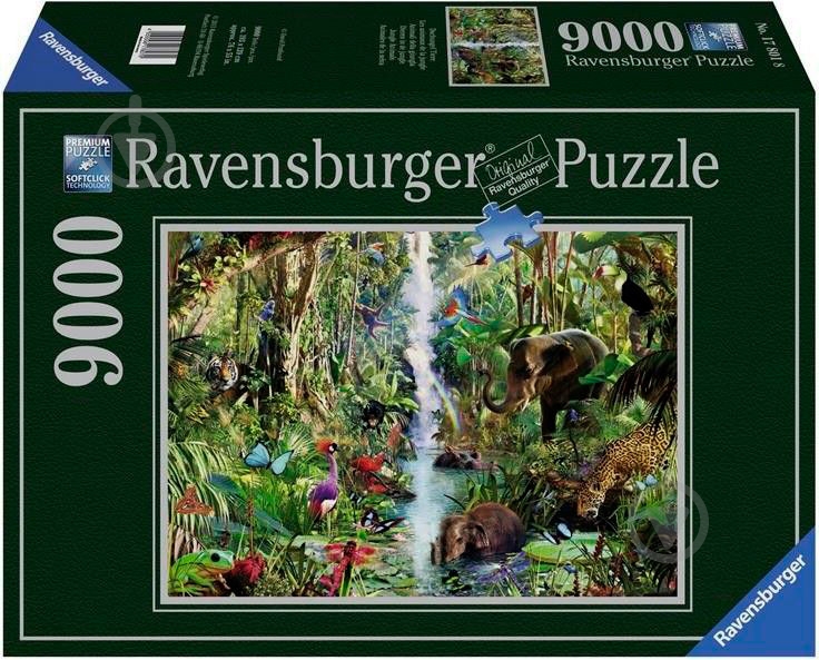 Пазл Ravensburger В джунглях RSV-178018 - фото 1
