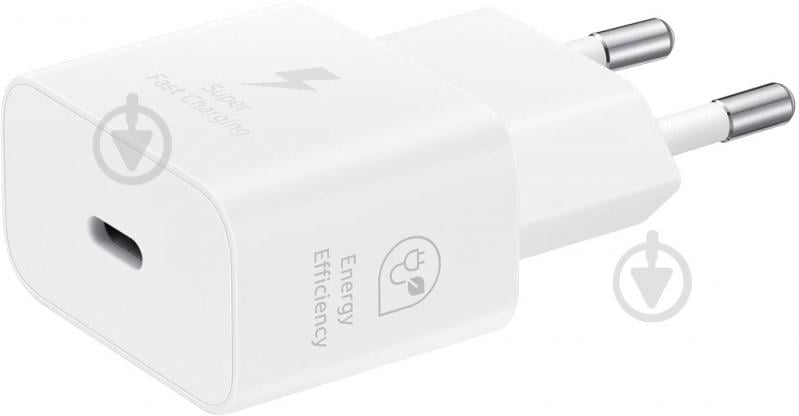 Сетевое зарядное устройство Samsung 25W Travel Adapter White/EP-T2510NWEGEU - фото 1