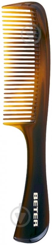 Гребешок Beter Wide-tooth comb 12104 коричневый - фото 1 Гребешок Beter Wide-tooth comb 12104 коричневый - фото 1