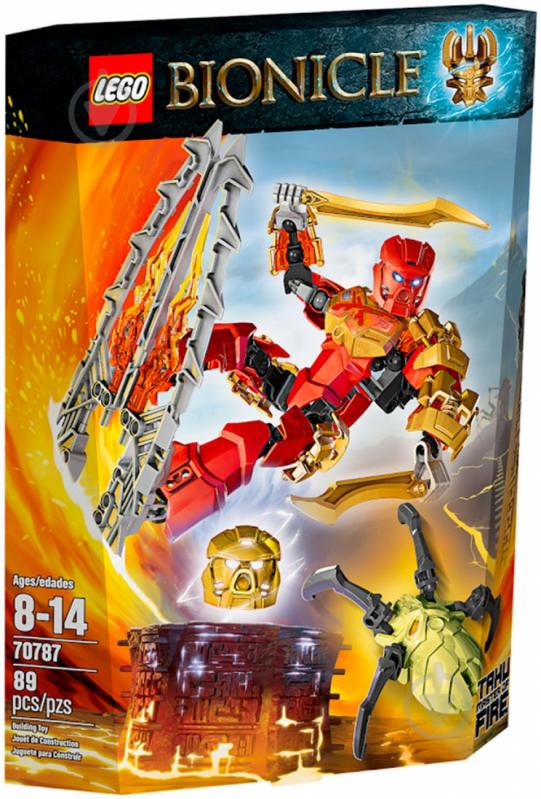 Конструктор LEGO Bionicle Таху повелитель Вогню 70787 - фото 1