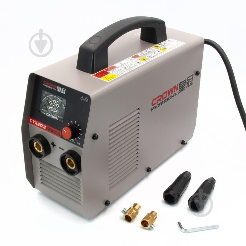Инвертор сварочный Crown CT33173 - фото 4 Инвертор сварочный Crown CT33173 - фото 4