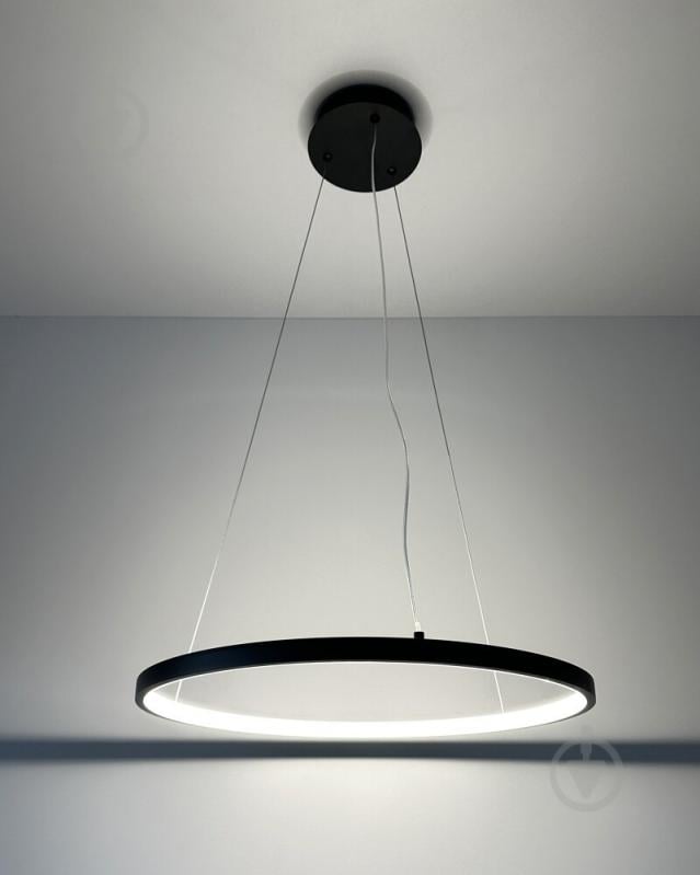 Люстра підвісна Goldlux Lea 20 Вт LED-модуль чорний 329158 - фото 2