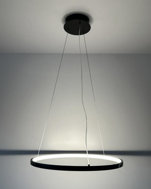 Люстра підвісна Goldlux Lea 20 Вт LED-модуль чорний 329158 - фото 3