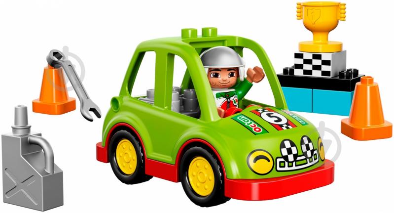 Конструктор LEGO DUPLO Гоночное авто 10589 - фото 2