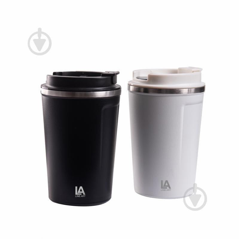 Термокухоль Line Art Lima 380 мл білий (60023022LA-08) - фото 5