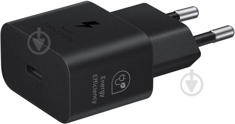 Сетевое зарядное устройство Samsung 25W Travel Adapter + Type-C cable Black/EP-T2510XBEGEU - фото 2