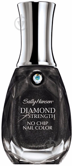 Лак для ногтей Sally Hansen Diamond Strength №480 black diamonds 13,3 мл - фото 1