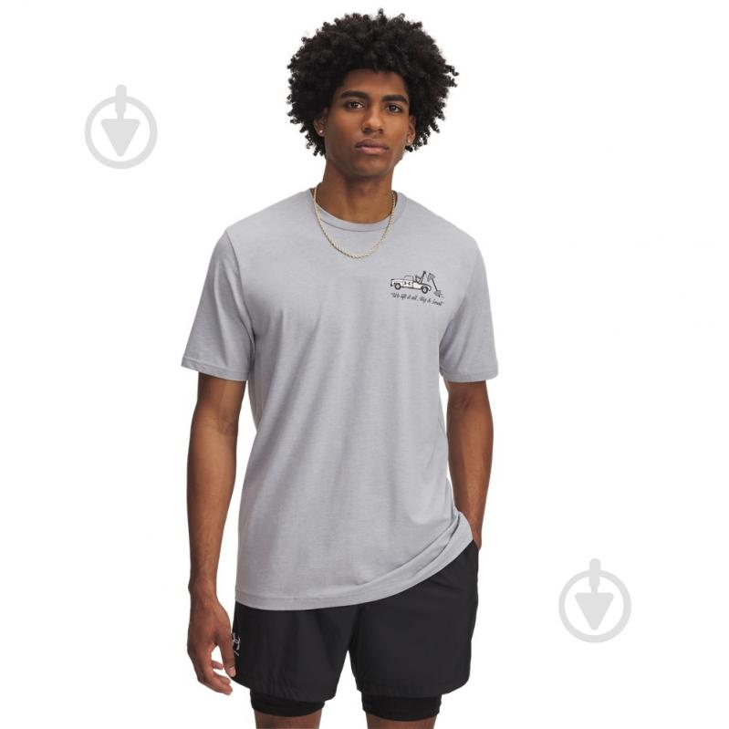 Футболка Under Armour 60/40S BODY SHOP SS 6004178-011 р.XL сірий - фото 1 Футболка Under Armour 60/40S BODY SHOP SS 6004178-011 р.XL сірий - фото 1