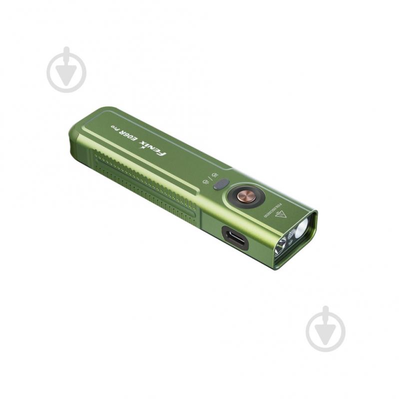 Брелок-фонарик Fenix Light PRO 1600 Lm зеленый E06RPROG - фото 3