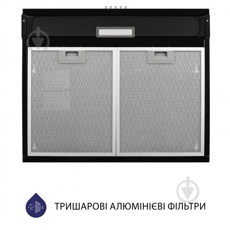 Витяжка Minola HPL 514 BL плоска - фото 7