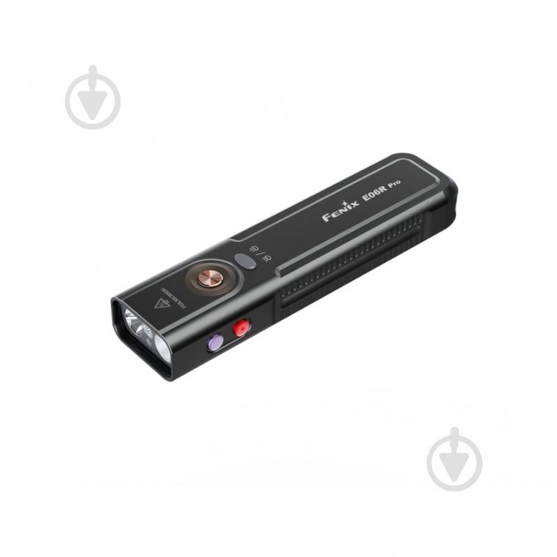 Брелок-фонарик Fenix Light PRO 1600 Lm черный E06RPROB - фото 1
