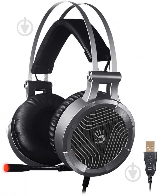 Наушники A4Tech G530 Bloody grey - фото 2