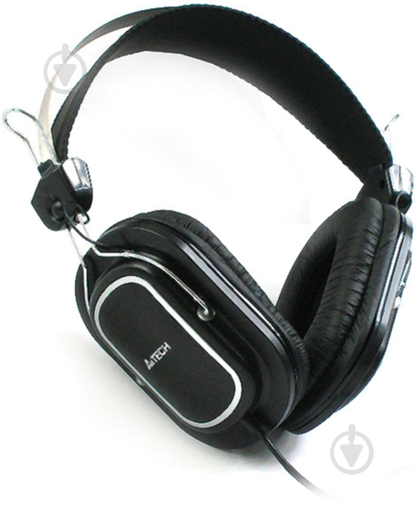 Наушники A4Tech HS-200 (Black) - фото 1 Наушники A4Tech HS-200 (Black) - фото 1
