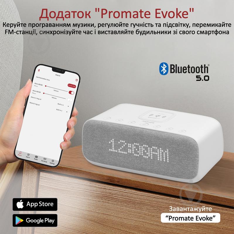 Акустика Promate Evoke 1.0 white (evoke.white) - фото 3