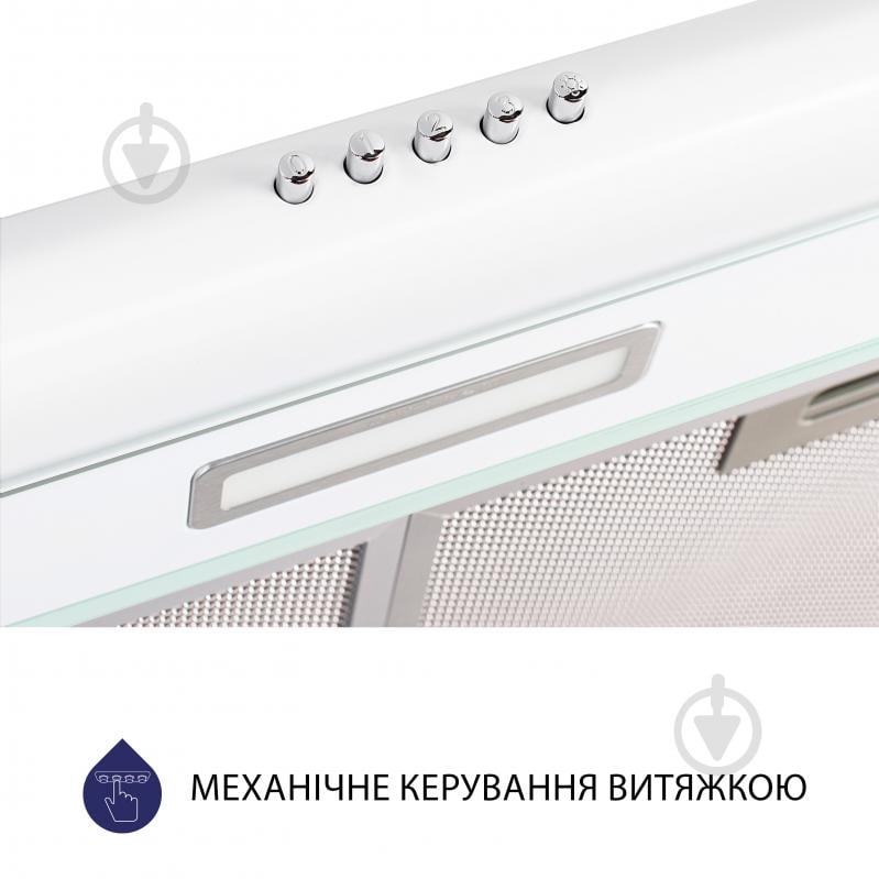 Витяжка Minola HPL 615 WH плоска - фото 6