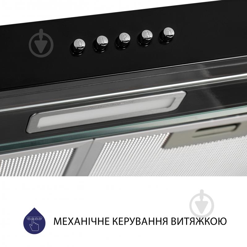 Витяжка Minola HPL 614 BL плоска - фото 6