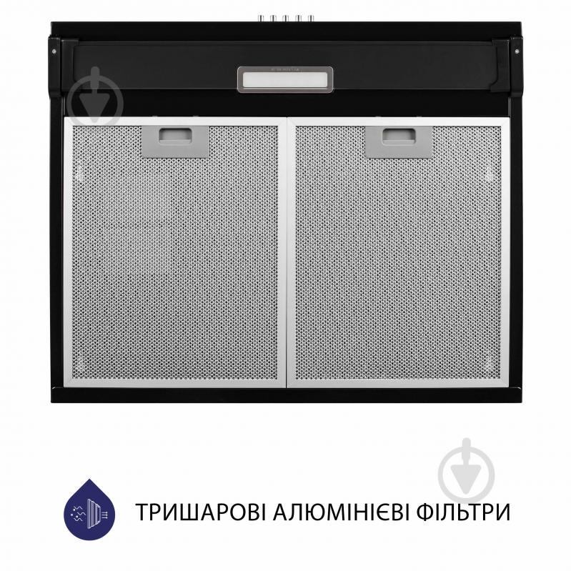 Витяжка Minola HPL 614 BL плоска - фото 7