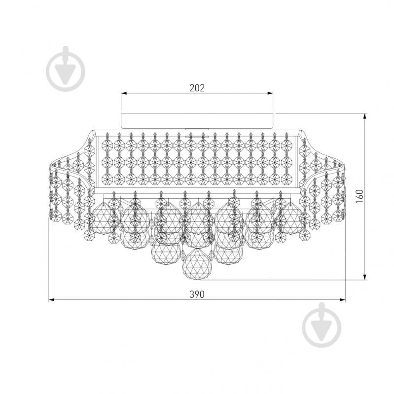 Люстра потолочная Strotskis Charm 16017/6 6x60 Вт E27 хром - фото 5 Люстра потолочная Strotskis Charm 16017/6 6x60 Вт E27 хром - фото 5